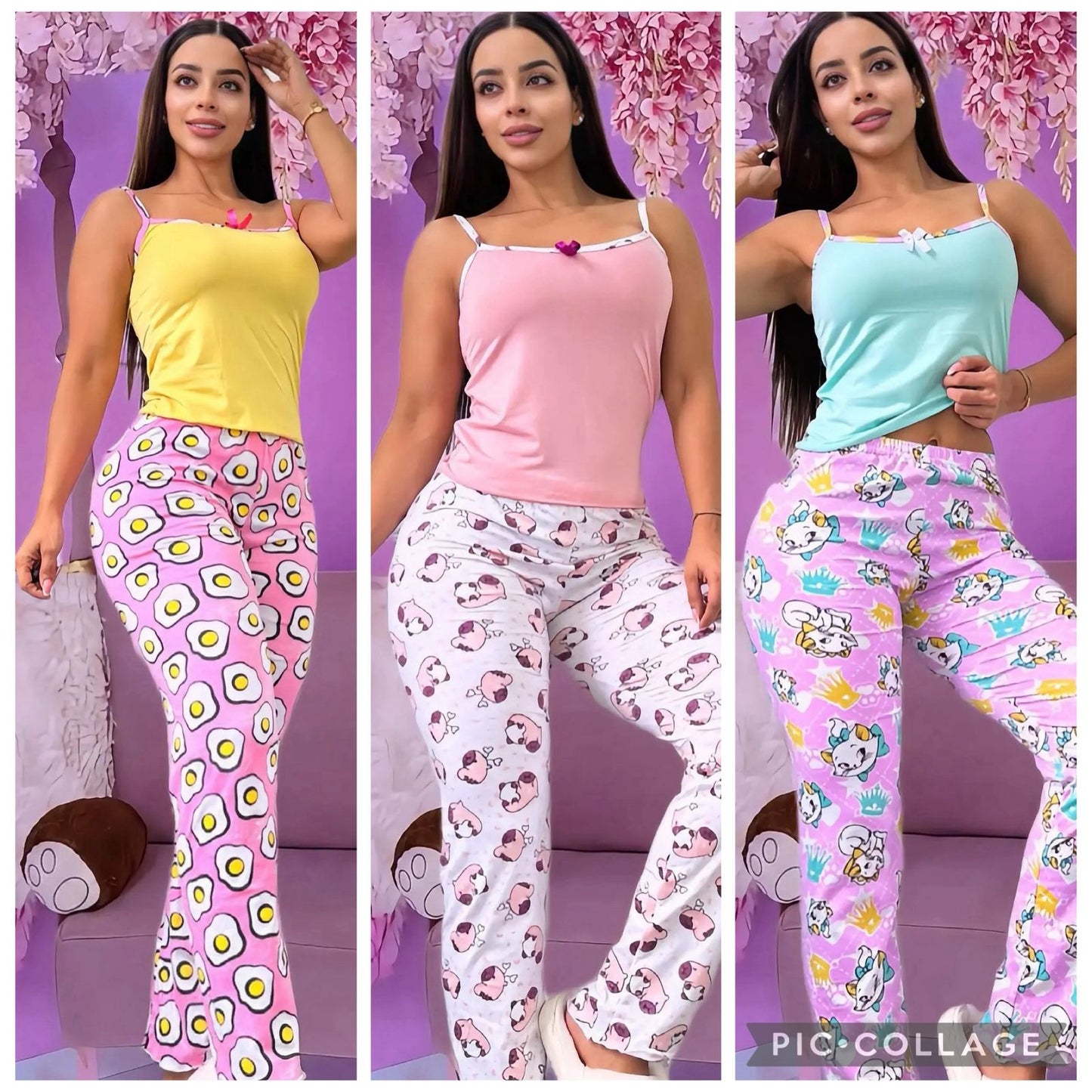 PROMO ÚNICA: PIJAMA PARA DAMA CON PANTALÓN