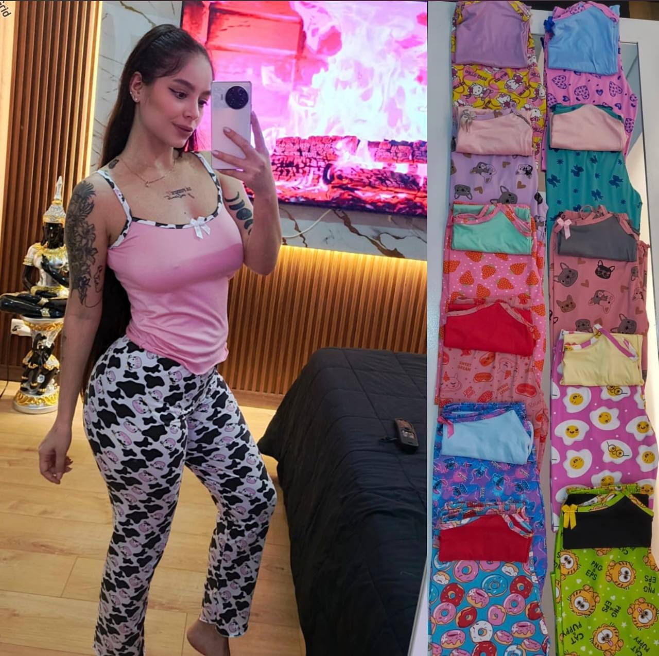 PROMO ÚNICA: PIJAMA PARA DAMA CON PANTALÓN